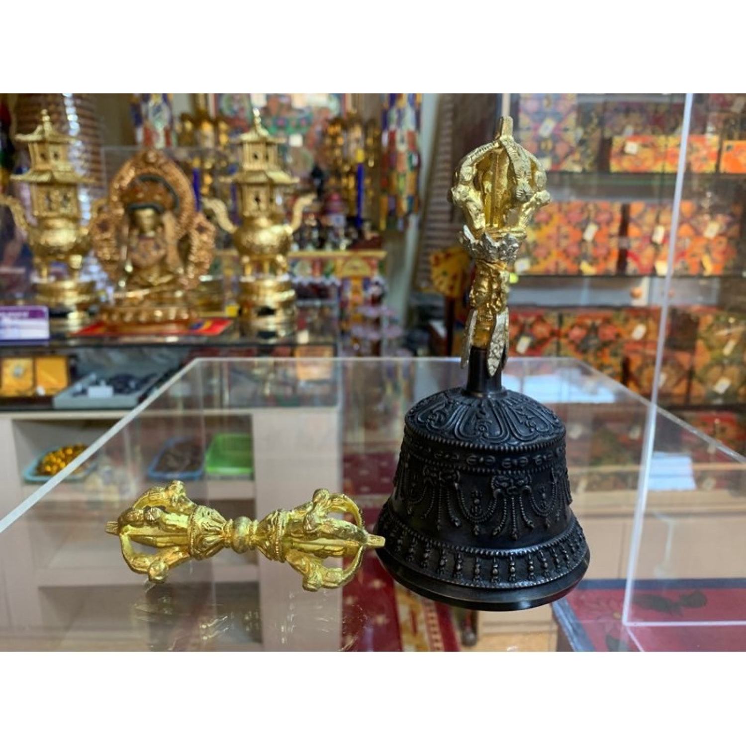 Bộ chuông chày kim cang - đồng nepal