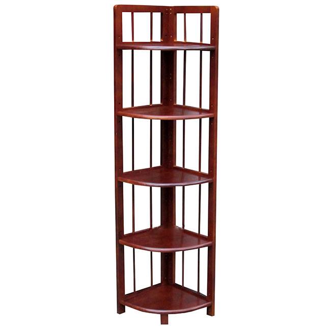 [HCM]Kệ Trang Trí Góc Nhà Gỗ Tự Nhiên 5 tầng Woodhouse