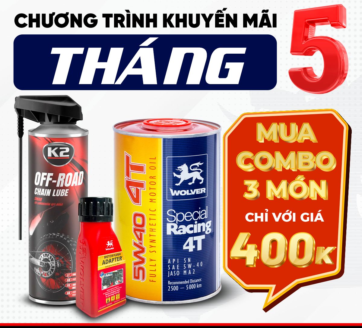 Nhớt cao cấp Wolver Special Racing 5w40 SN 1L Fully Synthetic nhập khẩu Đức