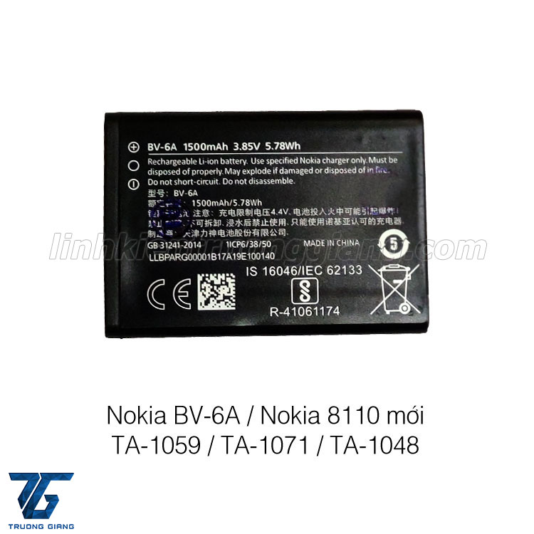 Pin nokia bv-6a / nokia 8110 mới / ta-1059 / ta-1071 / ta-1048