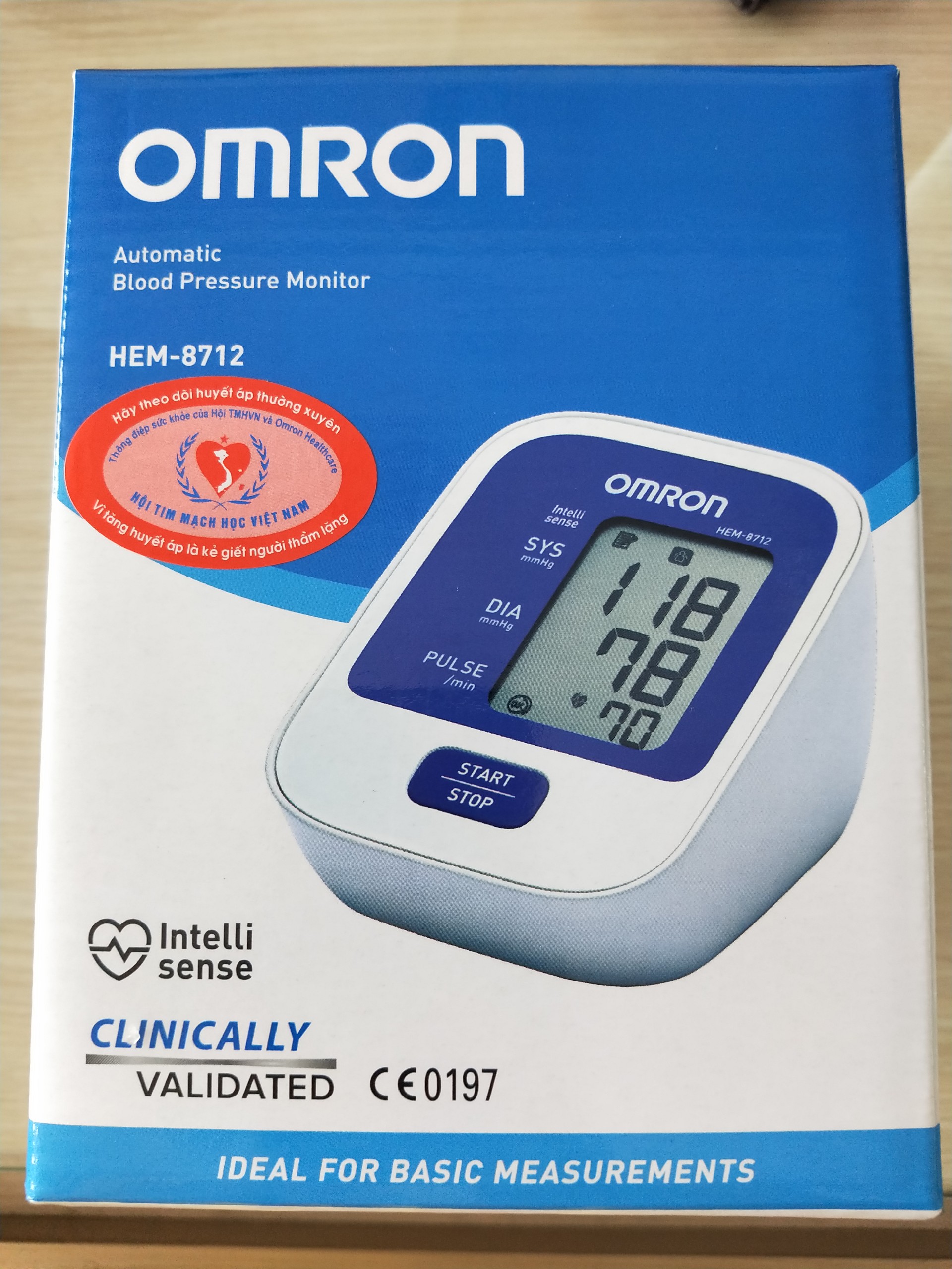 [HCM]Máy đo huyết áp bắp tay OMRON HEM-8712