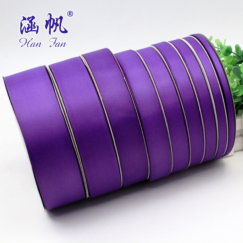 [COD] Ruy Băng Màu Tím Đậm Ruy Băng Màu Tùy Chỉnh Ruy Băng Đám Cưới Đóng Gói Ruy Băng Hộp Quà Tặng Ruy Băng Trang Trí