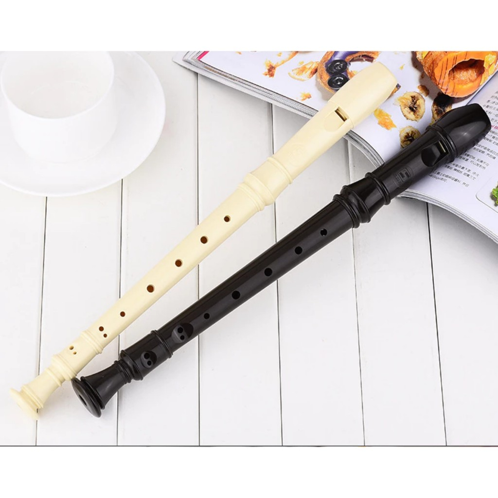 Sáo recoder 8 lỗ ad 3 khớp + que vệ sinh
