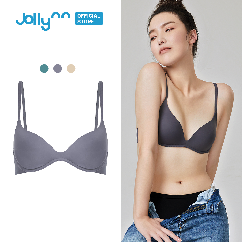 Áo ngực nữ Jollynn Kitten cúp 3D nâng ngực, chất liệu cao cấp co giãn thoải mái cả ngày