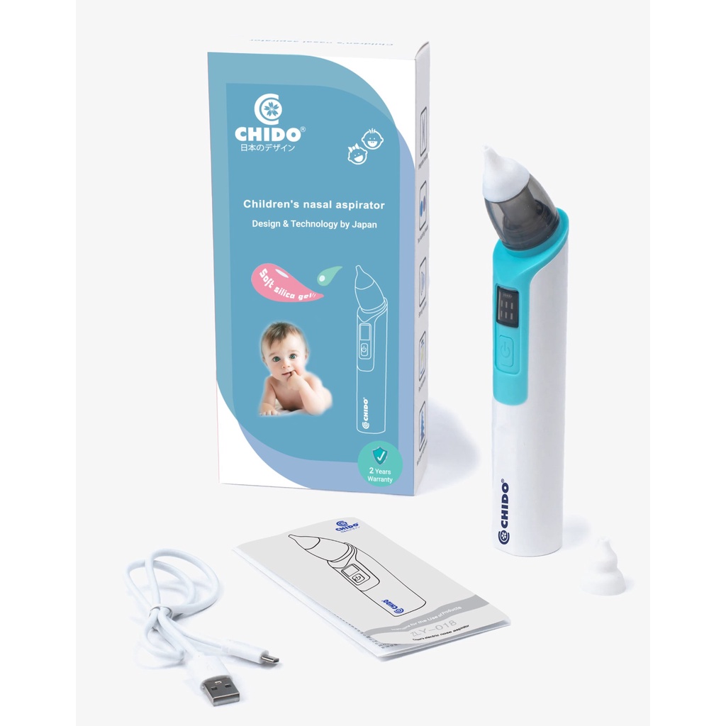 Máy hút mũi cầm tay Chido 6 cấp độ lực hút hàng chính hãng - Công nghệ Nhật Bản
