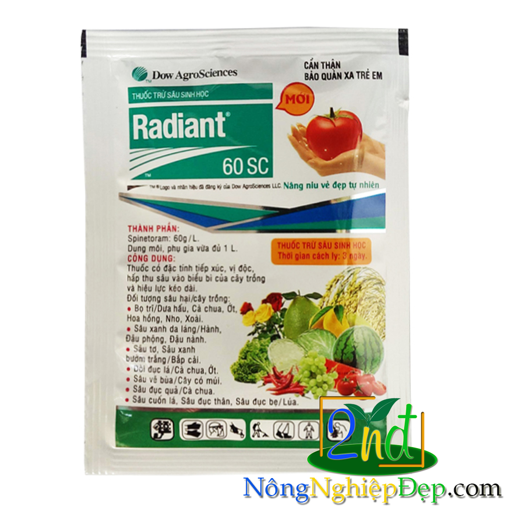 Combo bọ trĩ hiệu quả 1 confido+ 1 radiant