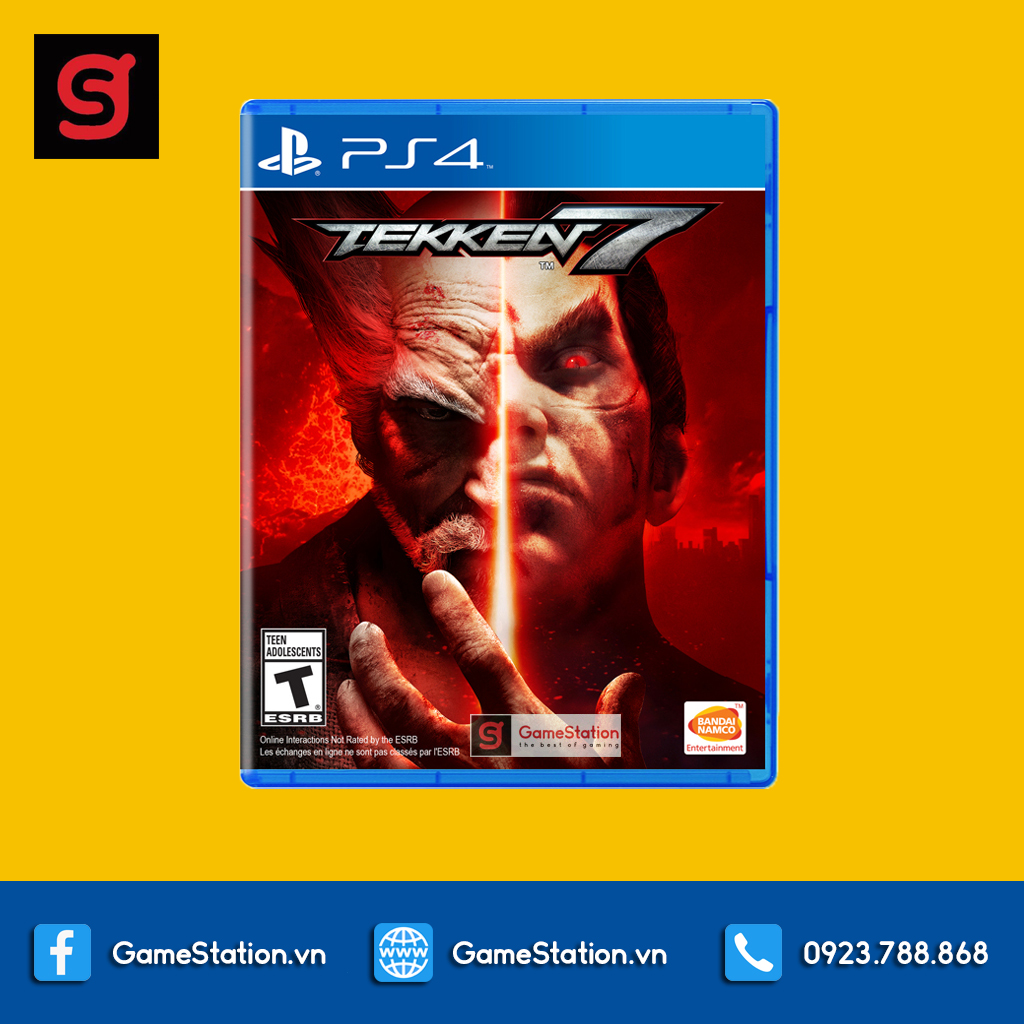 Đĩa Game PS4: Tekken 7 Standard Edition - US