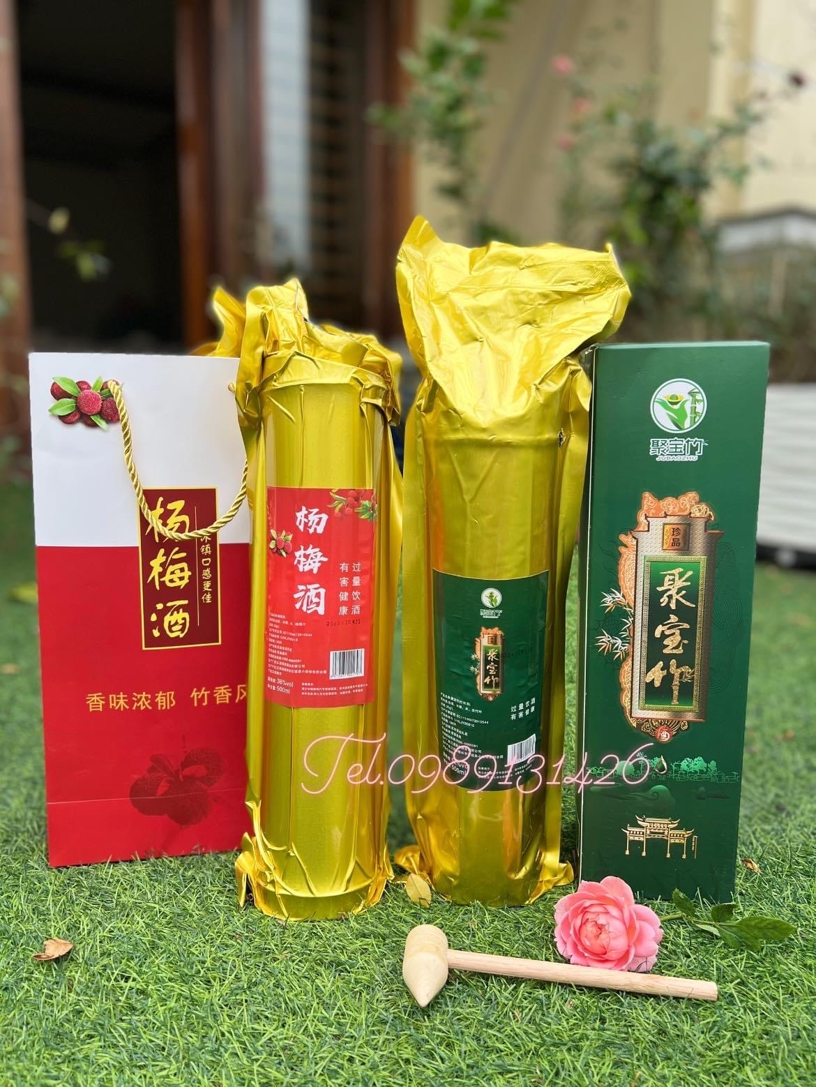 1 ống tửu trúc - ống rượu tre phúc kiến thượng hạng. sỉ số lượng lớn