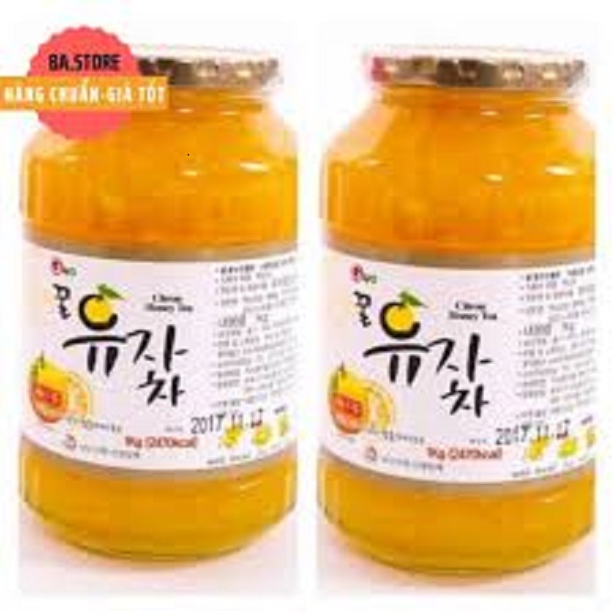 Mật ong chanh vàng hàn quốc - ctron honey tea