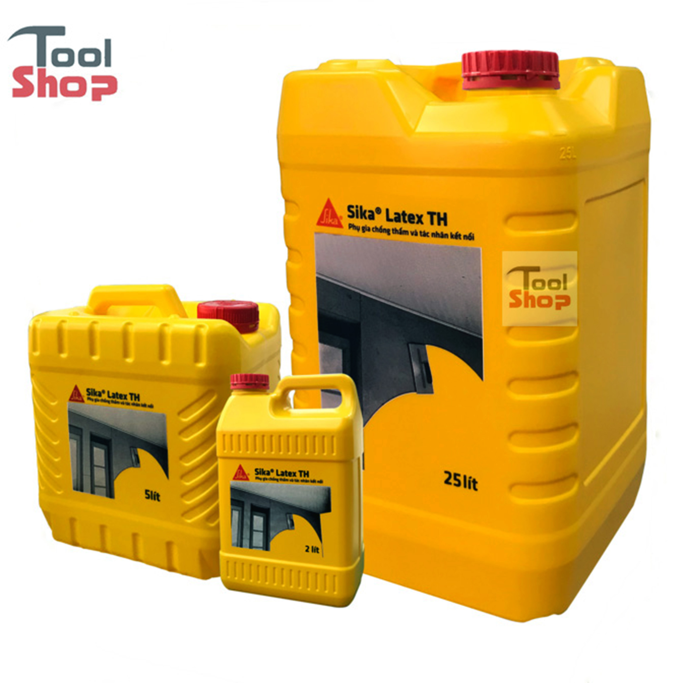 Sika Latex TH  5 Lít - Phụ gia chống thấm & tác nhân kết nối