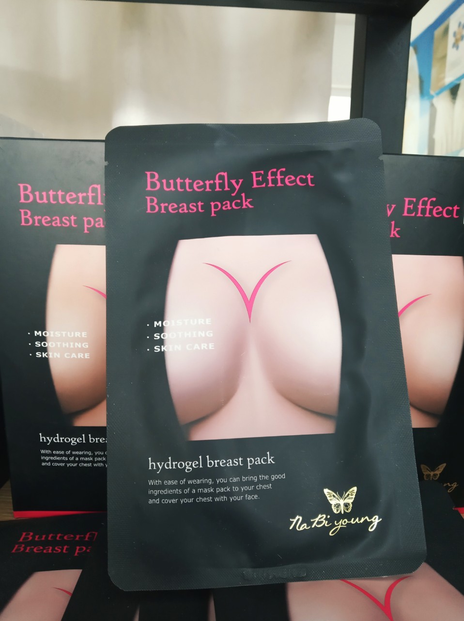 Mặt nạ nâng ngực, săn cơ, mịn da Breast Pack Butterfly Effect