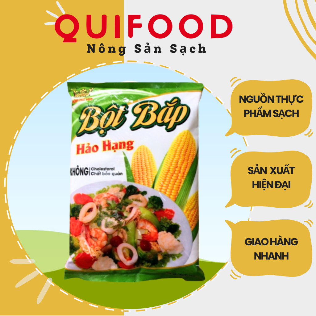 Bột ngô thành phát gói 150g/400g/1kg - quifood