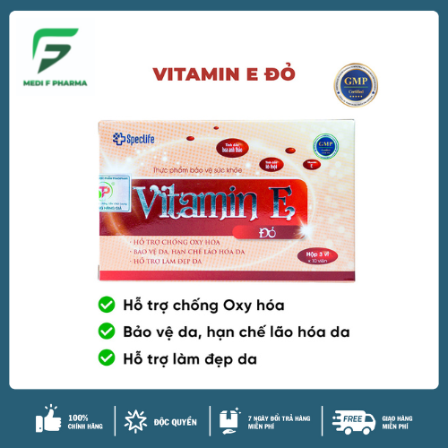 Vitamin e đỏ speclife - hỗ trợ chống oxy hóa, làm đẹp da
