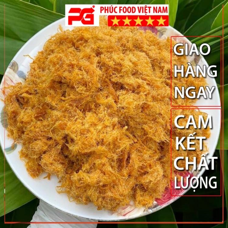 Ruốc tôm thịt hạ long ngon cao cấp số 1 chuẩn hạ long đóng hộp 250 gam, 500 gam, 1kg gọi là chà bông ruốc tôm, 100% khách hài lòng