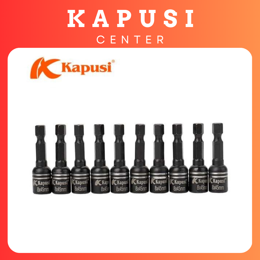 VỈ 10 CÁI ĐẦU BẮN TÔN 8MM KAPUSI JAPAN K-7274 kapusi - HÀNG CHÍNH HÃNG