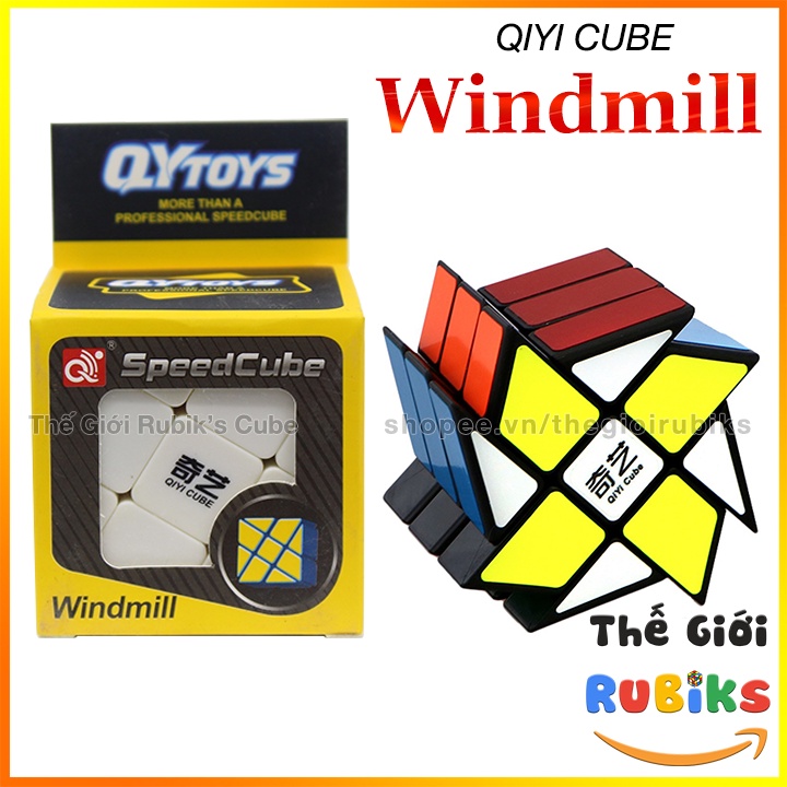 Rubik windmill qiyi moyu meilong - rubik biến thể 6 mặt.