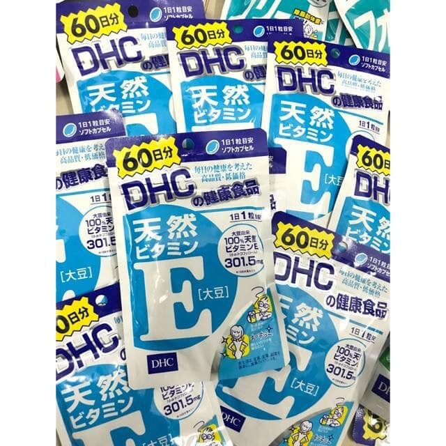 Viên uống vitamin e dhc nhật bản 60 viên mẫu mới - hn005