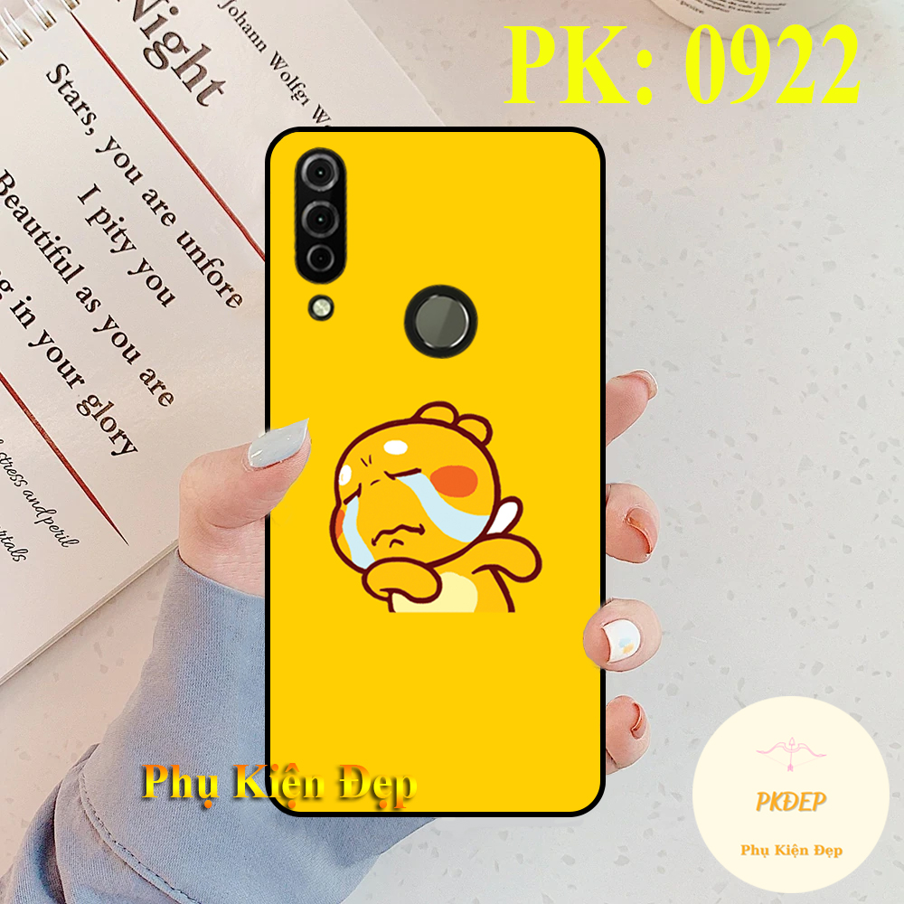 Ốp lưng Vsmart Joy 3 dẻo đen in hình Khủng Long Siêu dễ thương