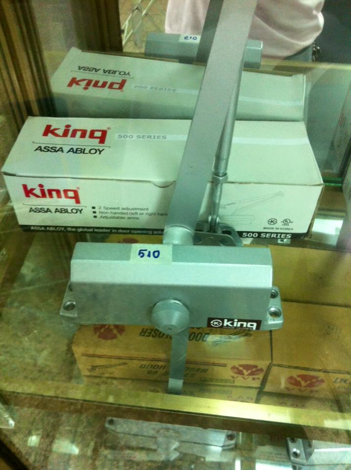 tay co thủy lực Kinq NK510, cùi chỏ hơi, tay đẩy hơi