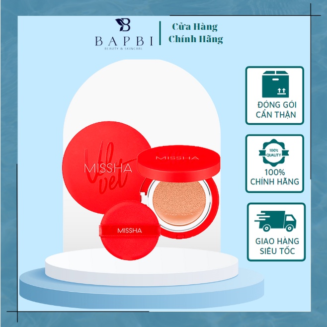 Phấn nước missha đỏ che khuyết điểm hoàn hảo chỉ số chống nắng spf50+ pa+++