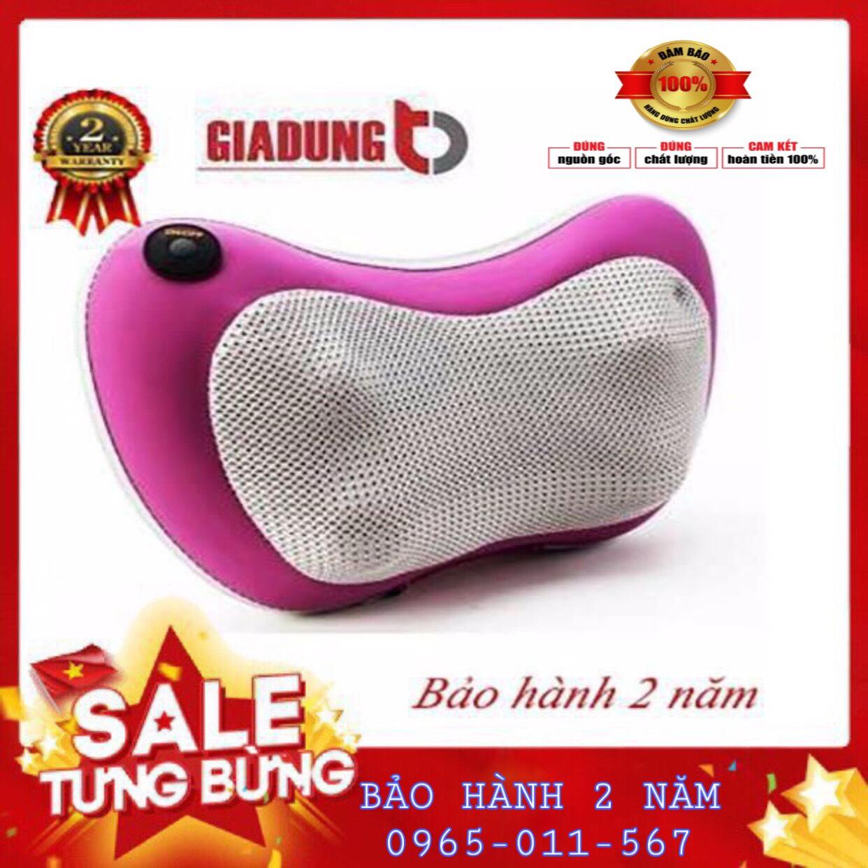GỐI MASSAGE HỒNG NGOẠI HÀN QUỐC 6 PL819 MAGIC JAPAN (Tím)