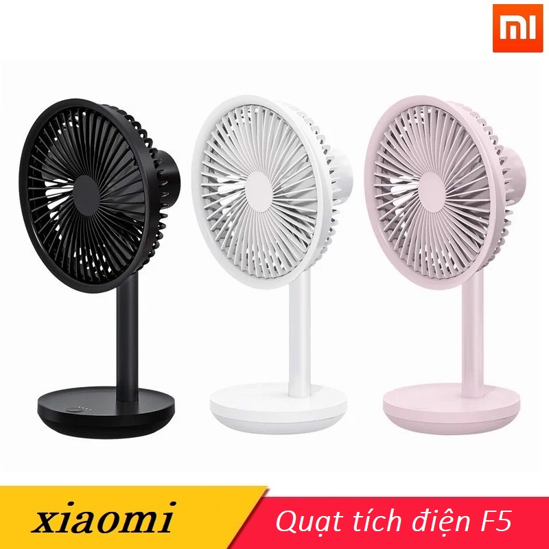 Quạt tích điện Xiaomi mini F5 Solove - Để bàn cầm tay -Siêu mát -BH 06 Tháng