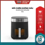 [ƯU ĐÃI 2 TẦNG VOUCHER] Nồi Chiên Không Dầu 6,5L Sunhouse Mama SHD4092, Công Nghệ Gia Nhiệt Kép, Đi Kèm Công Nghệ Rapid Air 360 Độ, Giảm 80% Dầu Mỡ, giữ Được Độ Ẩm Của Món