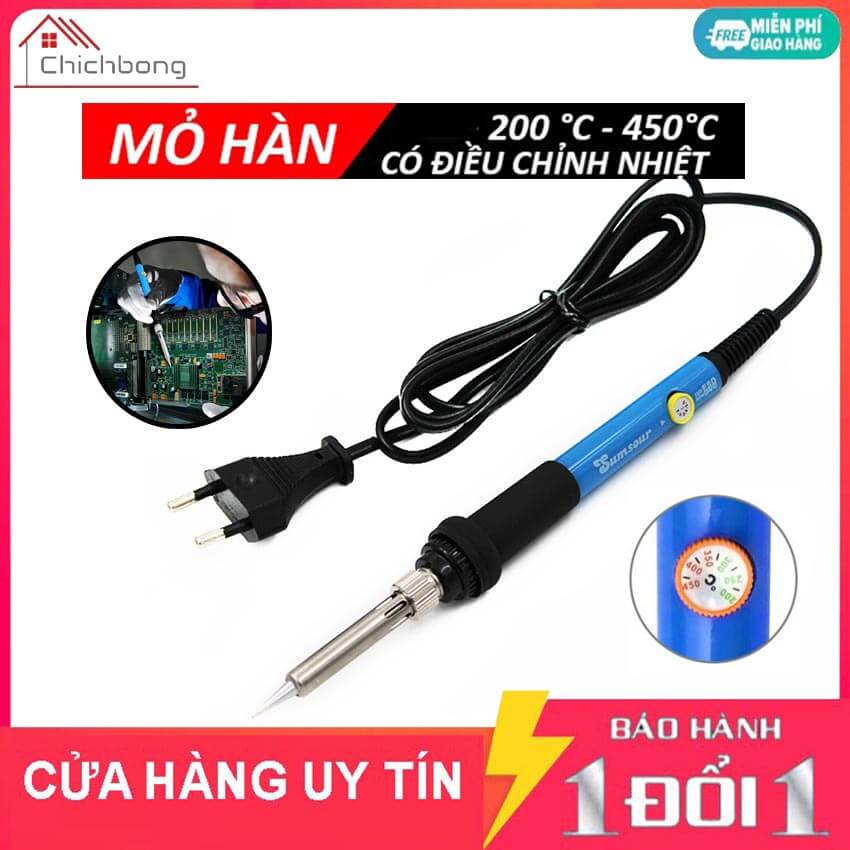 [Rẻ Vô Địch] Mỏ hàn thiếc có điều chỉnh nhiệt độ 60W 220V 936 giá rẻ, Mỏ hàn điện tử mini tiện dụng, Mỏ hàn chì cao cấp cóđiều chỉnh nhiệt độ