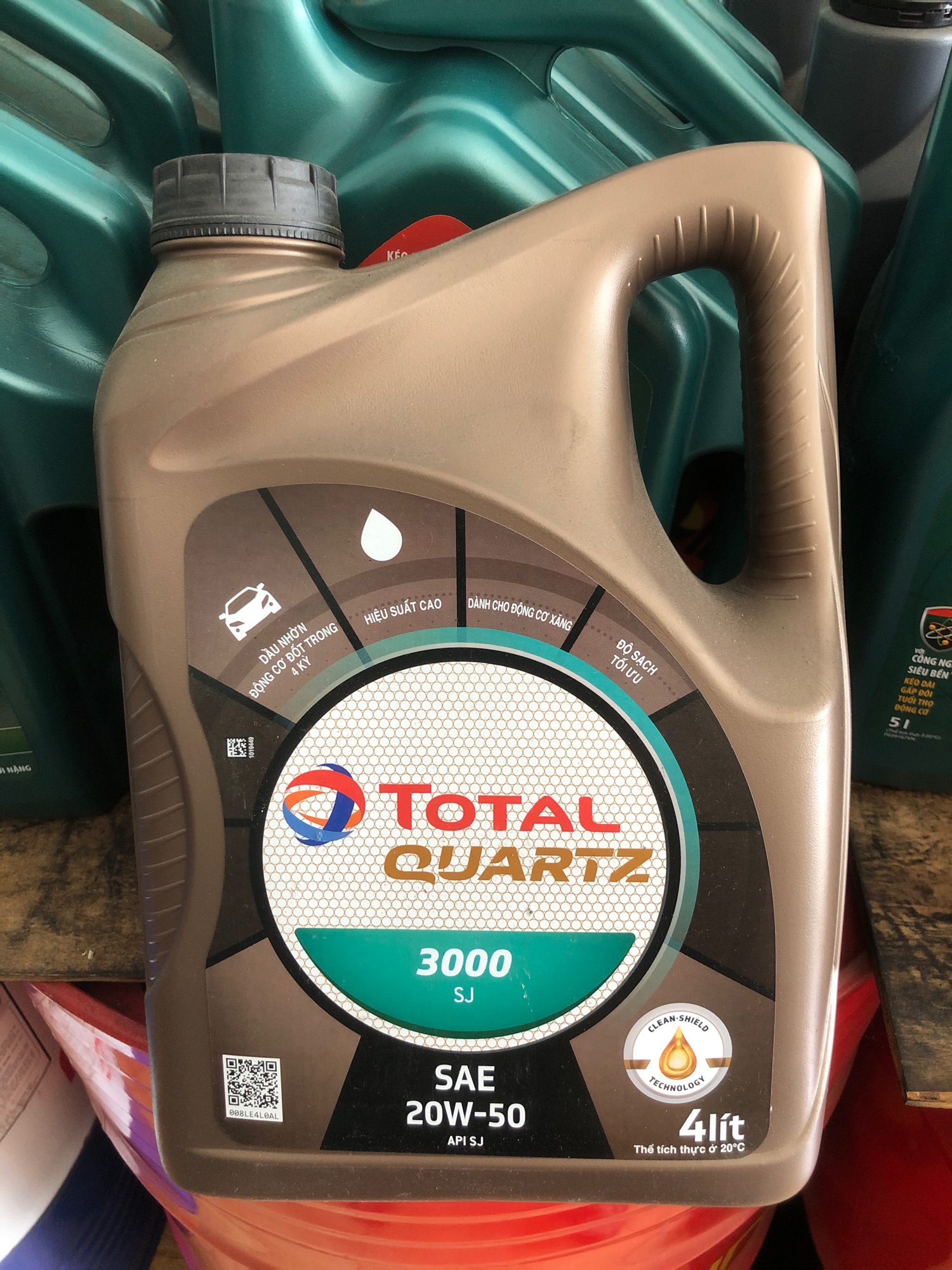 Nhớt Total Quartz 3000 20W-50 4L