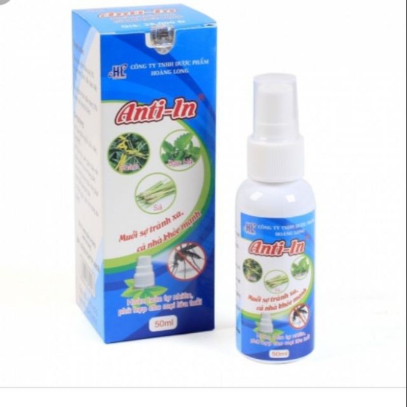 Xịt đuổi muỗi Anti-in