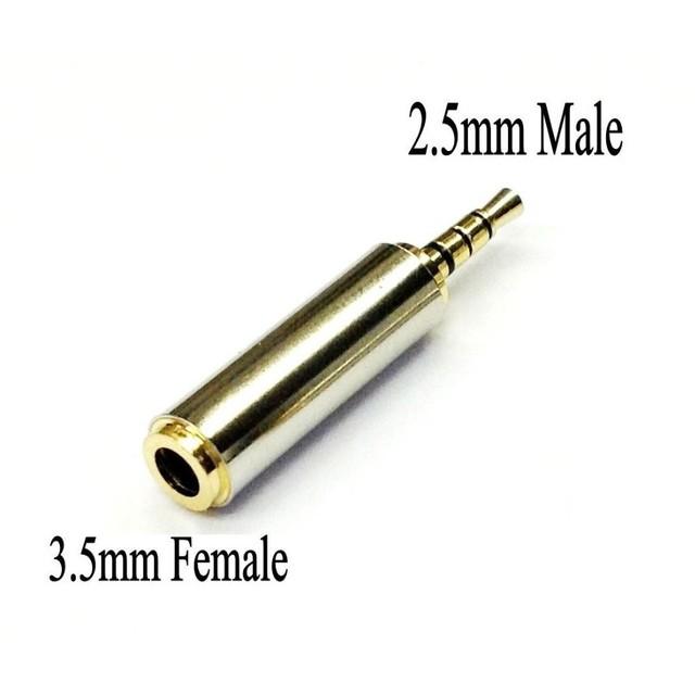 COMBO 2 CÁI-Đầu chuyển từ lỗ 3.5 ly sang jack 2.5ly