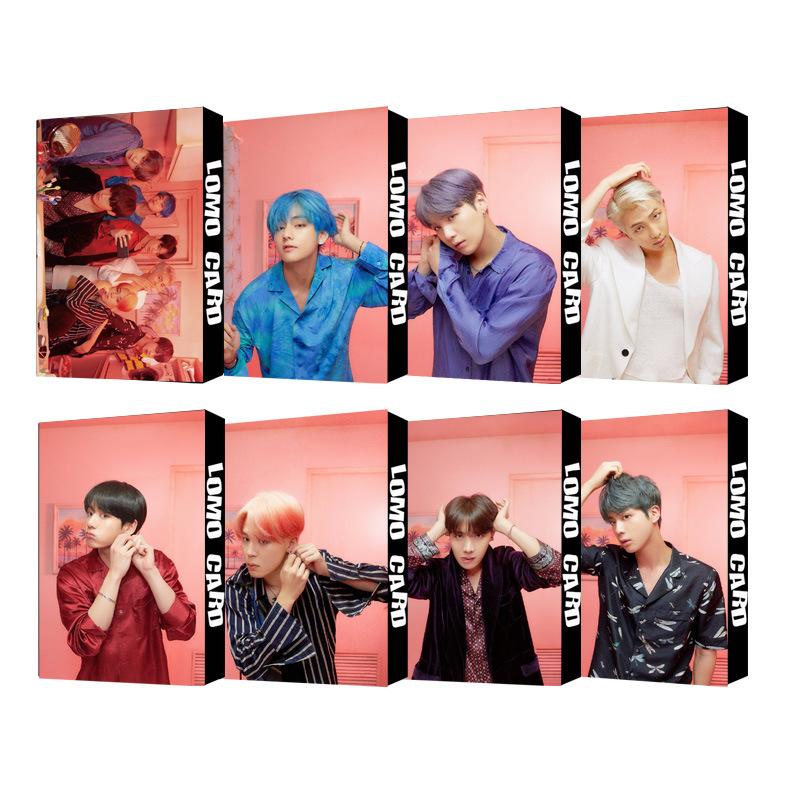 Lomo BTS Map Of The Soul: Persona bộ ảnh hộp 30 ảnh thẻ hình in ảnh đẹp nhóm nhạc idol Hàn Quốc army