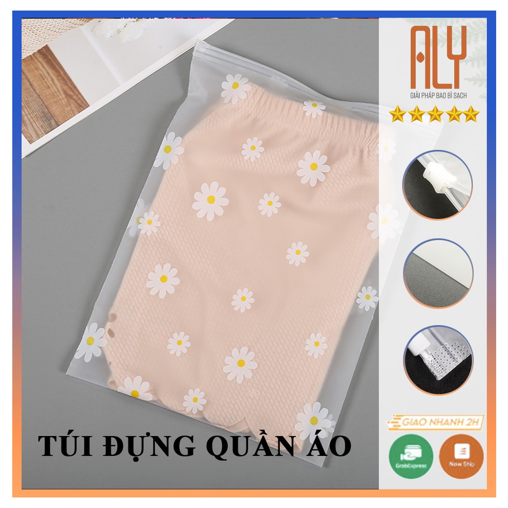 Túi zip đựng quần áo shop, túi xop đựng quần áo giá rẻ