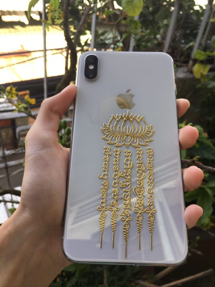 LINH PHÙ 5 DÒNG KINH VÀ HOA SEN