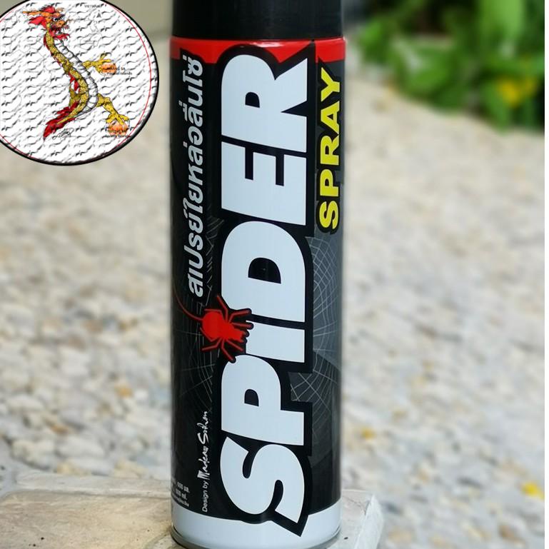 Chai Xịt Dưỡng Sên Xích Spider Spray 600ml Lube71, Xịt dưỡng sên/ Bôi trơn sên Spider bám dính tơ nhện