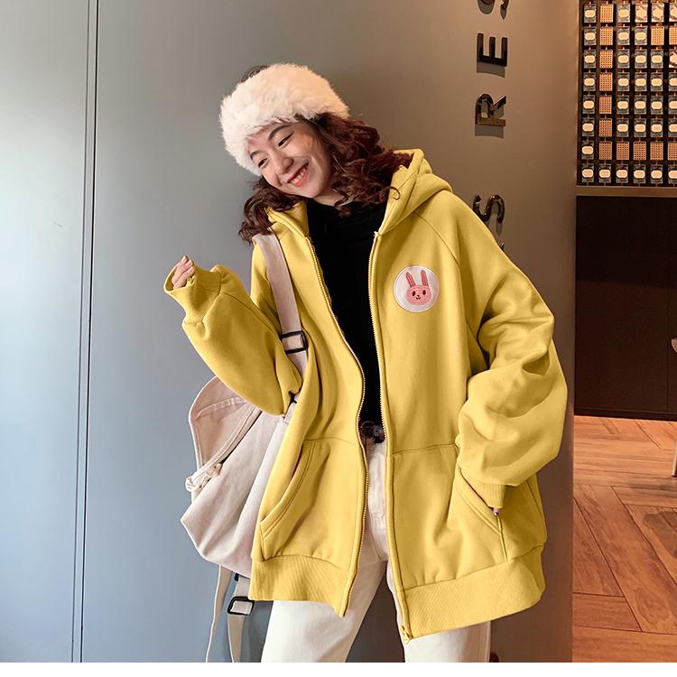 Áo hoodie nữ nỉ bông(PHỐI CHỮ NHỎ CHẠY SỌC TAY)siêu dễ thương 2020