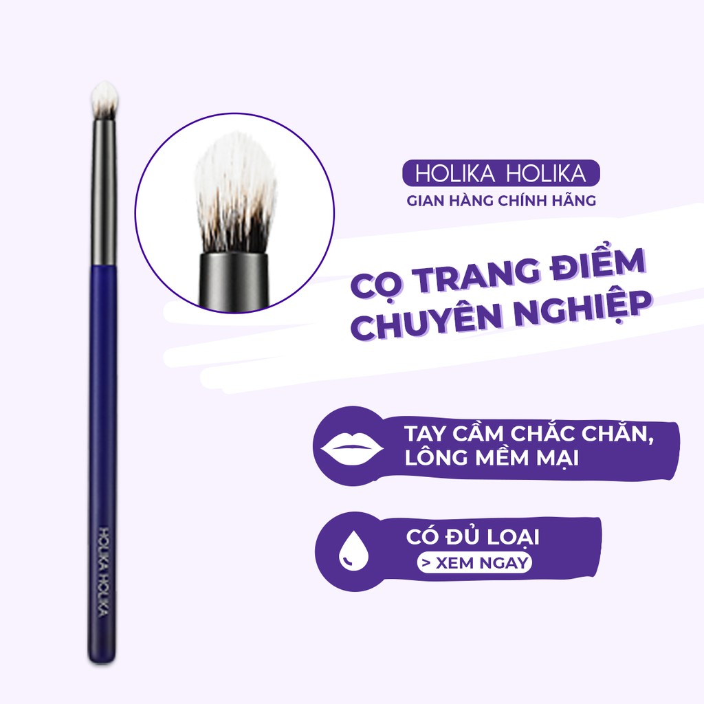 [Freeship]Cọ kẻ mí mắt Holika Holika Magic Tool Eyeliner Brush hàng chính hãng Hàn Quốc đầu cọ mềm dễ kẻ sắc nét H&BDC01