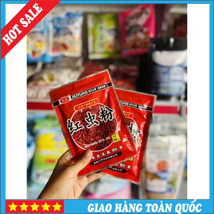 Bột trùng chỉ câu cá dành cho câu tay câu đài thương hiệu JIUYUAN