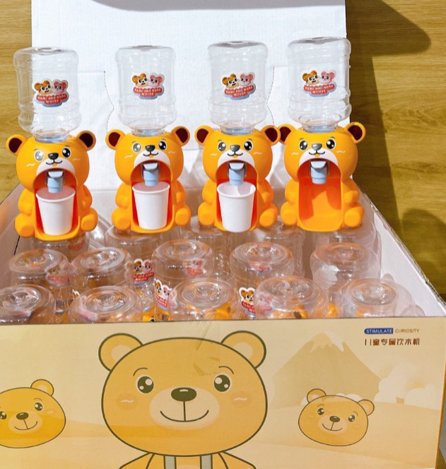 Đồ chơi máy lọc nước bình mini hình vịt hoạt hình đáng yêu dành cho trẻ em