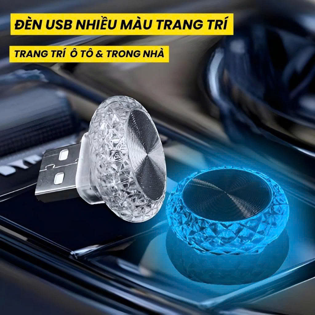 USB Led Car Decorative Lights, Car Decorative Lights with Shimmering Light Effect for Car Interior Decoration Giá 29,000 Đồng*Miễn phí vận chuyển