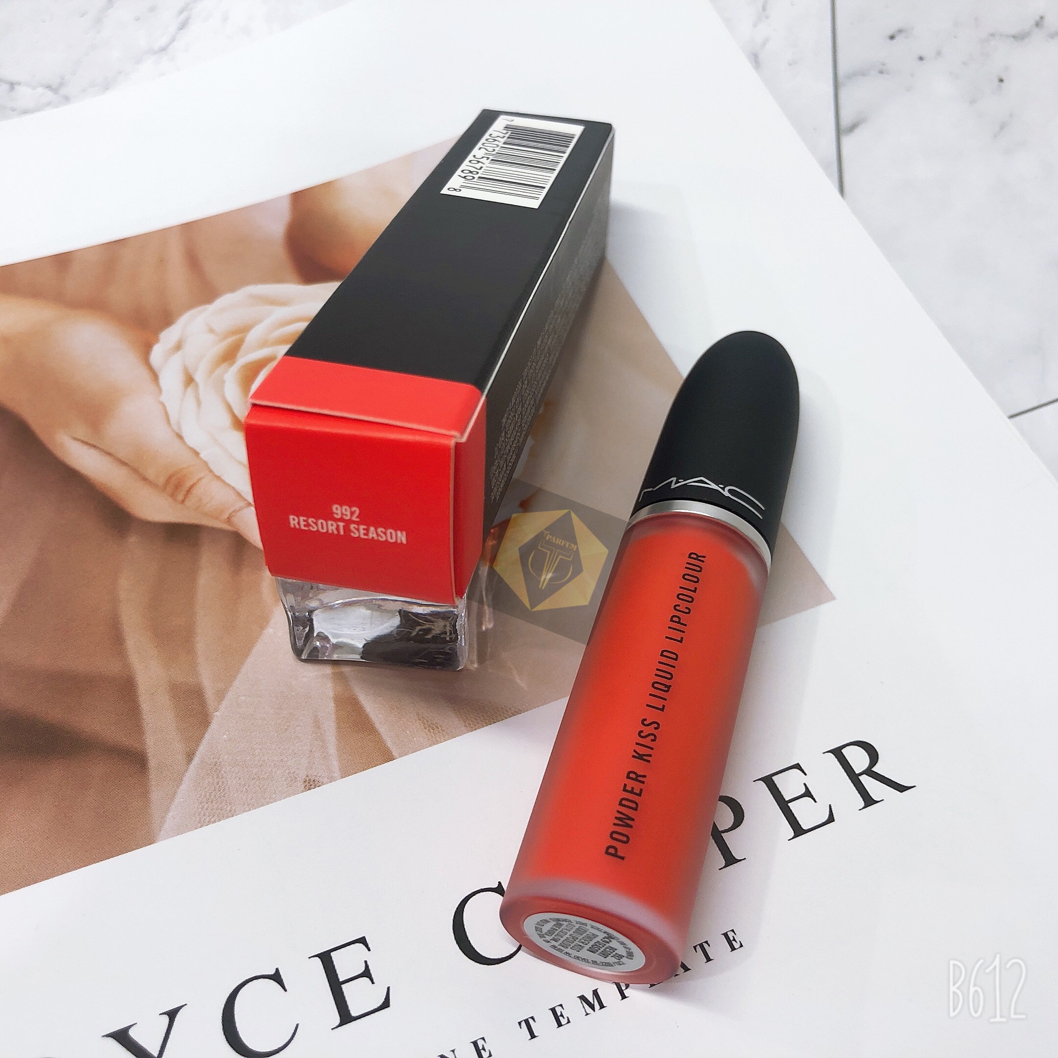 [HCM]Son MAC 992 Resort Season Cam Neon – Powder Kiss Liquid - Che phủ hoàn hảo - lấp đầy tửng rãnh môi dù là chỗ nhỏ nhất càng tàn màu lên môi