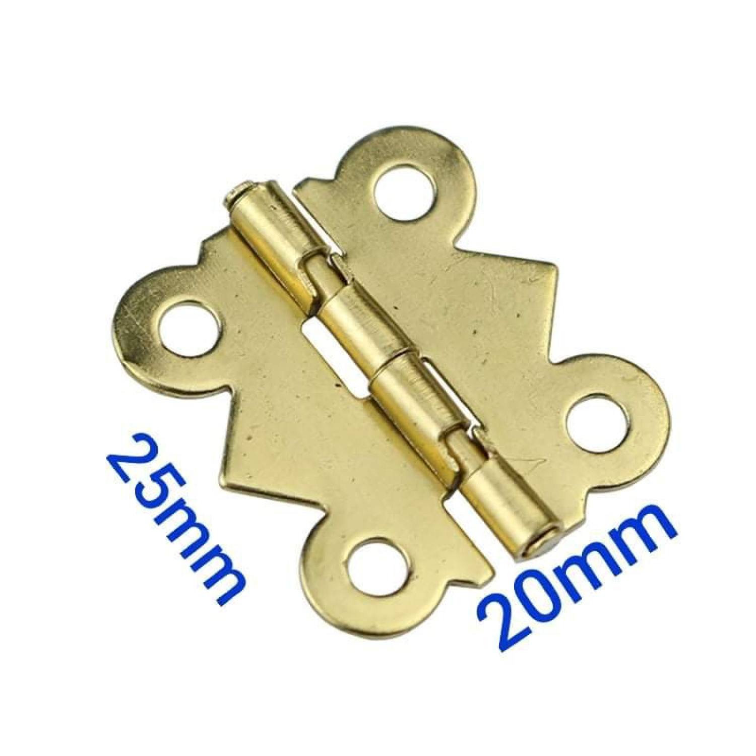 Set 4 bản lề hộp gỗ