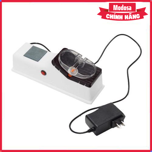 Dụng cụ mài dao kéo tự động tại nhà modosa - máy mài dao kéo bằng điện nhỏ gon - hàng chính hãng