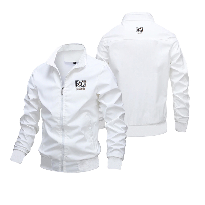 Áo khoác thời trang 2023 Áo khoác dù mỏng có thêu logo trước ngực và phiếu sau cực hot