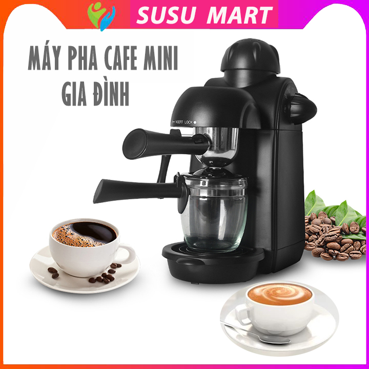 Máy pha cà phê gemilai công suất 800w kt 235 x 165 x 300mm thiết kế sang trọng