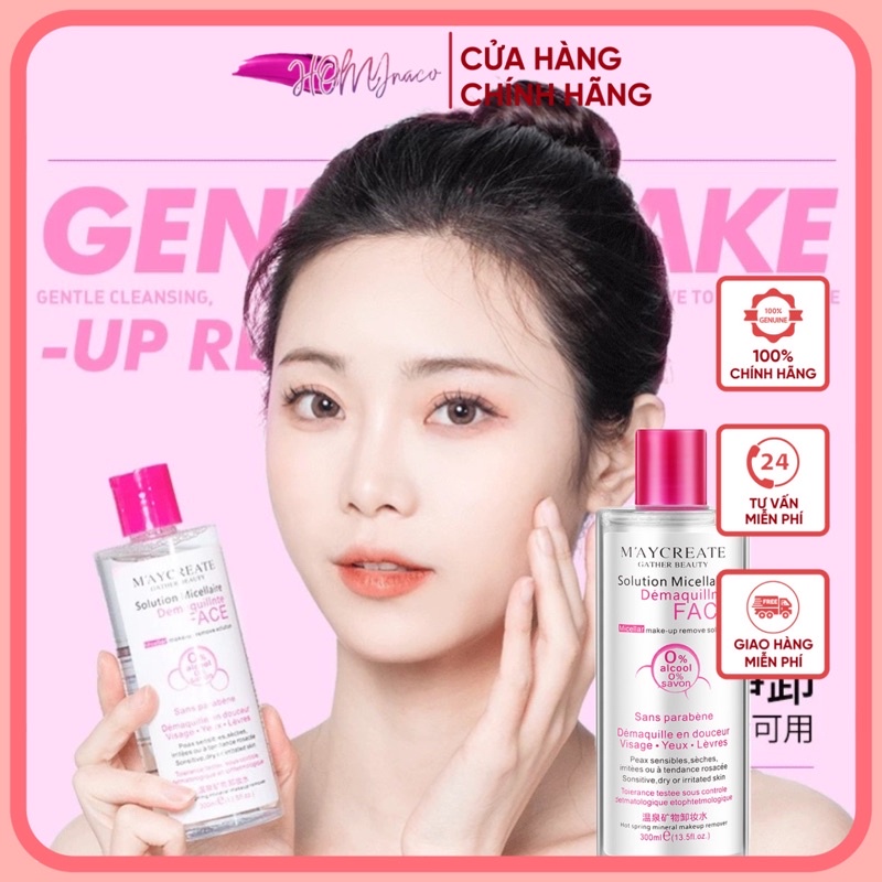 Nước tẩy trang sạch m’aycreate - tẩy trang maycreate