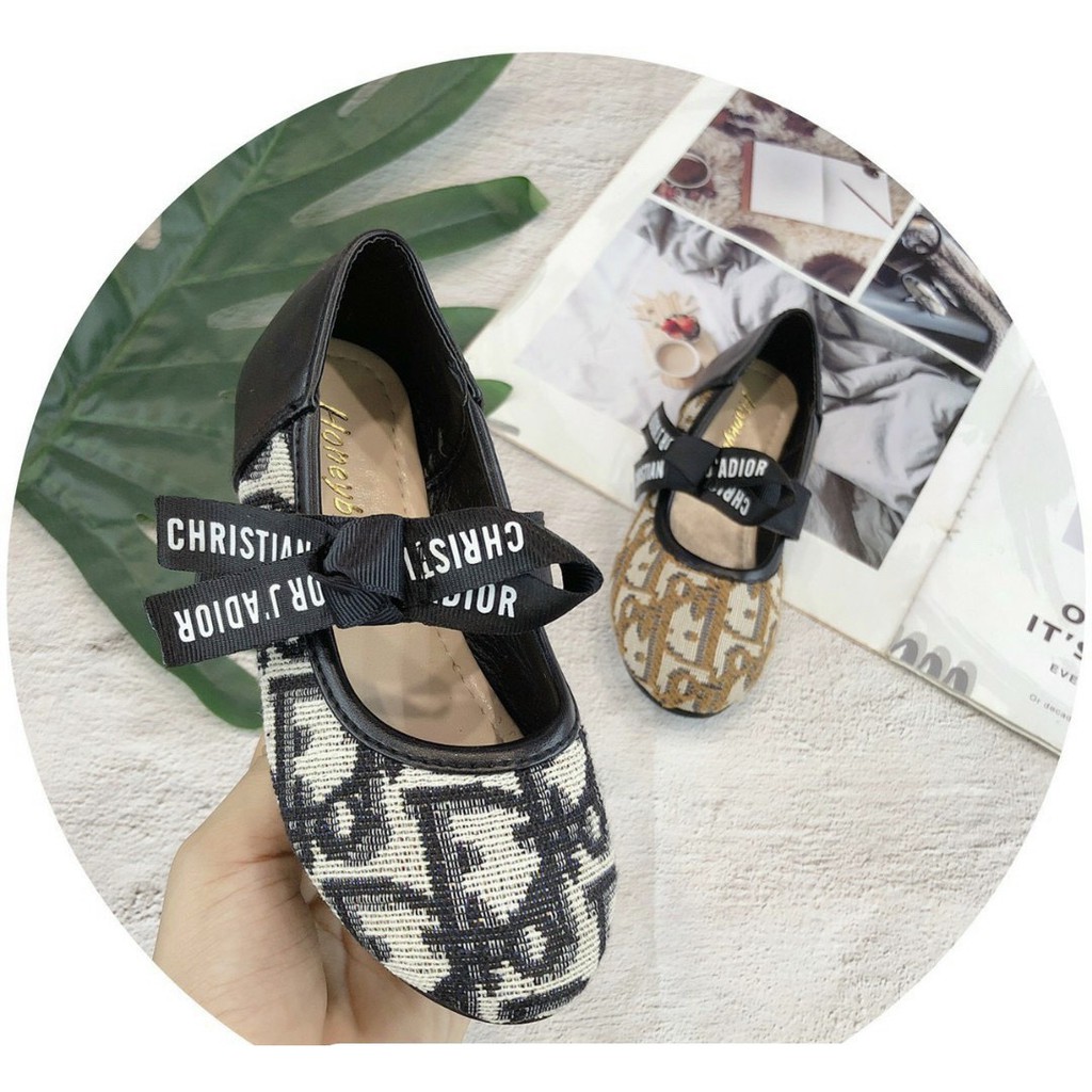 Giày Búp Bê Bé Gái Siêu Chất D.J Size 26-35 (Ảnh Thật)