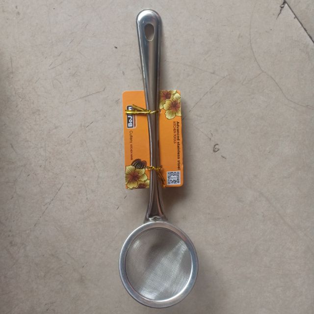 Ray vớt bọtvớt thực phẩm inox có cán