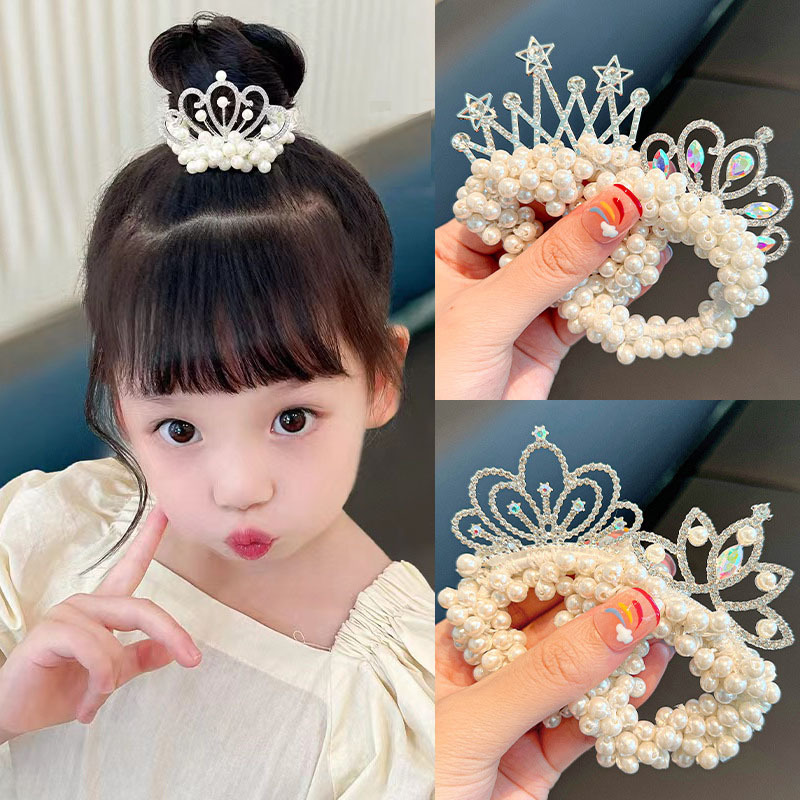 Dây cột tóc vương niệm cho bé