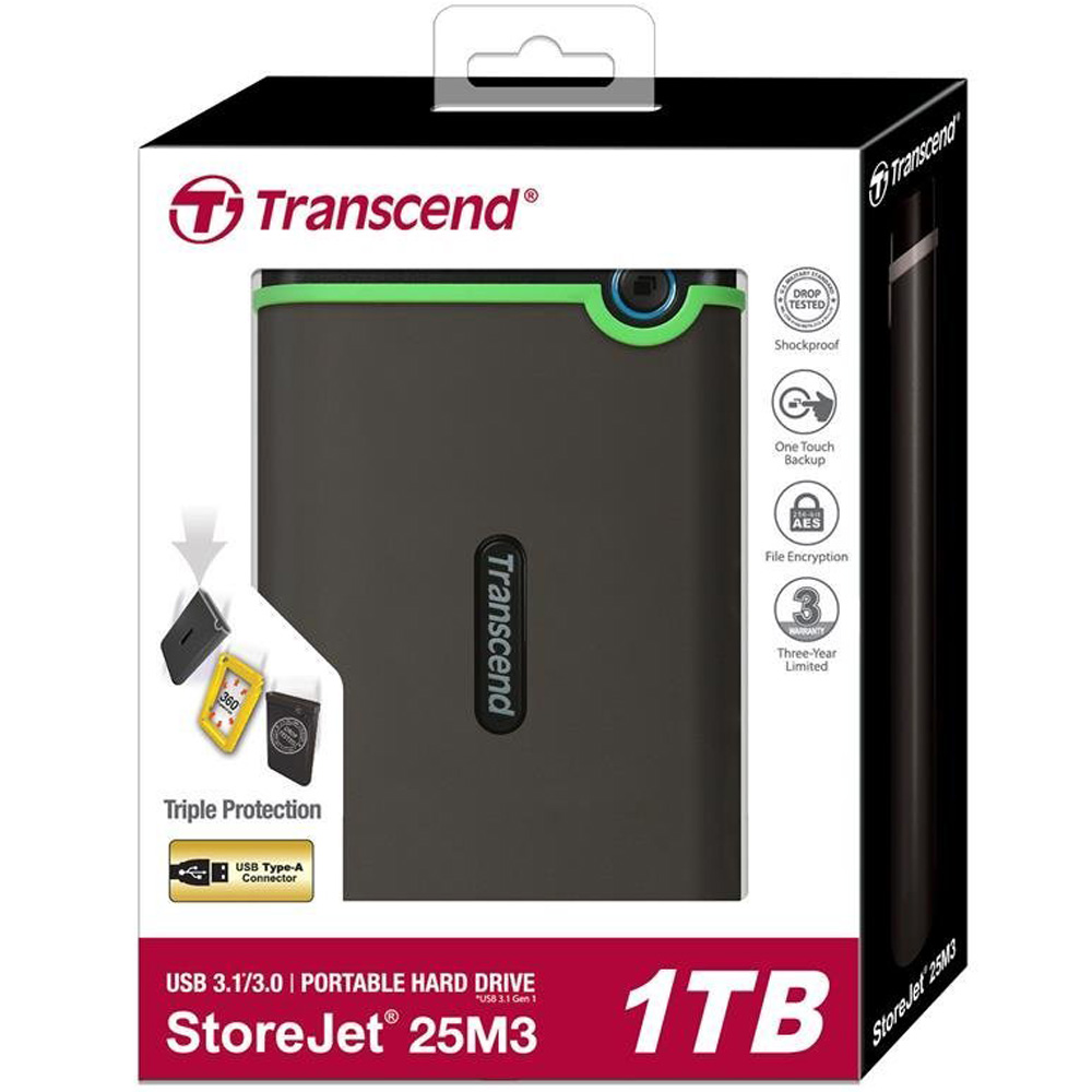 Ổ cứng di động Transcend StoreJet Slim